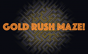 Скачать Gold Rush Maze для Minecraft 1.12.2